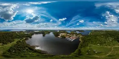 Piękna Góra, jeziora Tajty i Kisajno