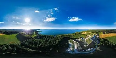 Port Niedźwiedzi Róg, jezioro Śniardwy