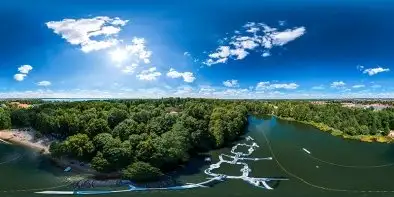 Jezioro Popówka Mała i Boyen Water Park