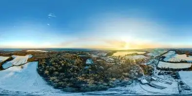 Zimowe okolice Sztynortu