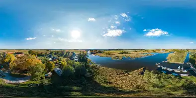 Stanica Zielony Gaj przy jeziorze Kotek Wielki